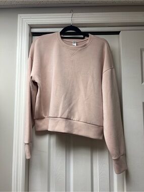 SPANX Pale Pink Crewneck Sweatshirt